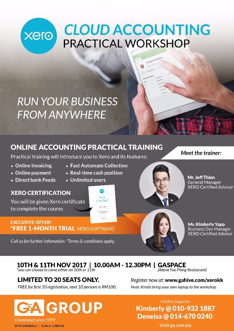 XERO Accounting Practical Workshop